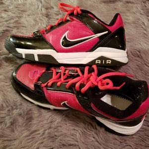 👟EUC👟 NIKE Patent Leather Basketball Sneakers
